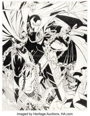 Jamie Biggs - Spawn Specialty Illustration Original Art (2010). | Heritage