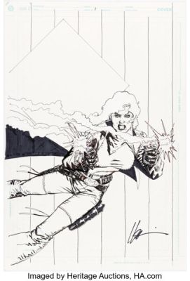 Howard Chaykin Cinnamon: El Ciclo #1 Cover Original Art (DC, 2003). | Heritage