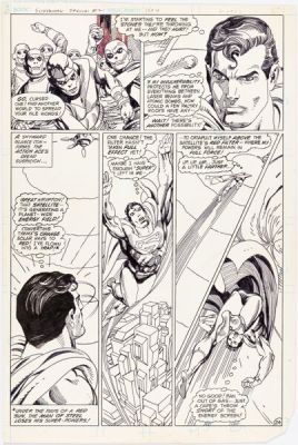 Gil Kane Superman Special #2 Story Page 24 Original Art (DC, 1984). | Heritage