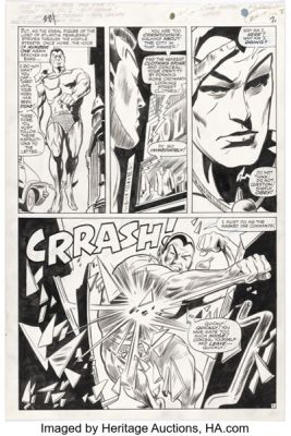 Gene Colan and Dick Ayers Tales to Astonish #84 Sub-Mariner Story Page 5 Original Art (Marvel, 1966). | Heritage