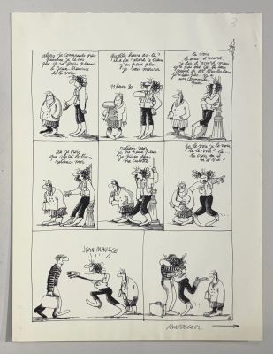 Bretecher Claire Les... | BRETECHER Claire Les Frustrés Planche 8 du récit Chandelle... | Vermot et Associés