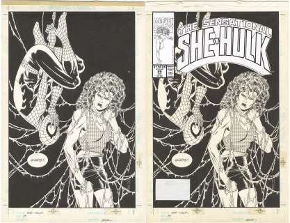 Mike Zeck - Sensational She-Hulk #29 Cover