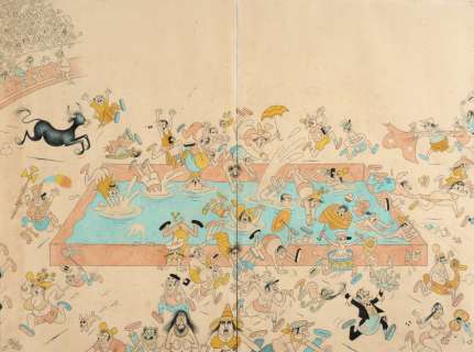 Albert Dubout 1905-1976 - Toro Piscine