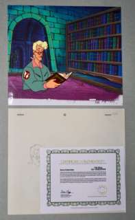 The Real Ghostbusters - Original Production Cel + with Production Drawing - avec copie de fond et certificat d’authenticité - (1986/1991) | Catawiki