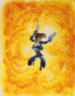 Gess - Carmen Mc Callum, illustration Ã  l‘encre de Chine…