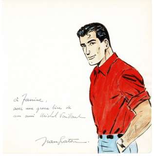 Michel Vaillant - Dessin original Ã  l’encre de chine et Ã  l’aquarelle - (1961) | Catawiki