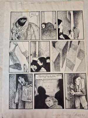 [Bd] Baudoin Edmond... | Lot 325 - [BD] BAUDOIN Edmond (né en 1942) Planche originale... | Nice Enchères