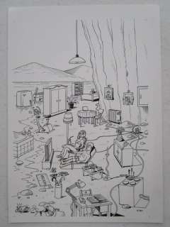 Kim Duchateau - originele tekening - voorkaft Nieuwsblad - Loose page | Catawiki