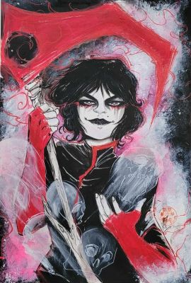 Francesca Fantini | Grim #25 Cover | Kirby’s Comic Art