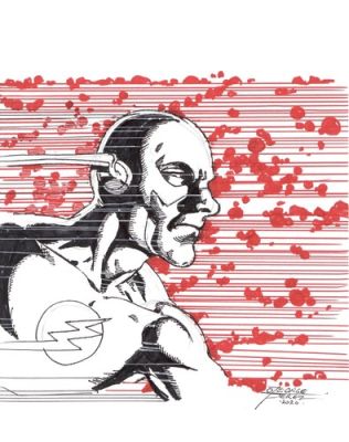 Flash (Barry Allen) by the Legendary George Perez. Crisis on Infinite Earths | eBay US