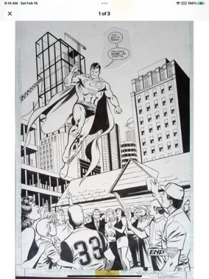 The Adventures Of Superman Vol. 1 Splash Page 1999 By Steve Epting. | eBay US