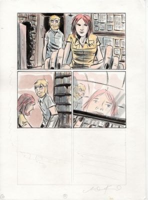Mind MGMT #36 p19 Watercolor Art by Matt Kindt! KEY FINAL SCENE | eBay US