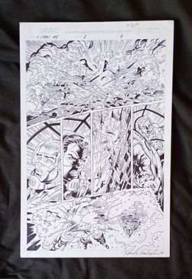 TITAN AE Originalzeichnung / Original art / Al Rio / Randy Emberlin 2000 | eBay Europe (Buy It Now)
