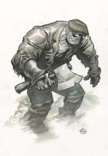 Eric Powell | Created for auction, 10x16 | Hero Initiative