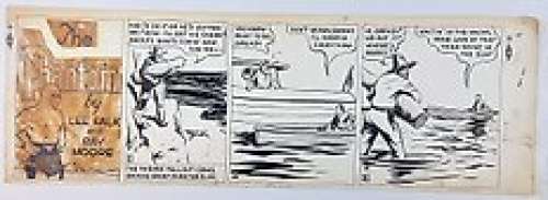 Ray Moore & Lee Falk - Original Sunday Top Page - The Phantom - Loose page - First edition - (1948)