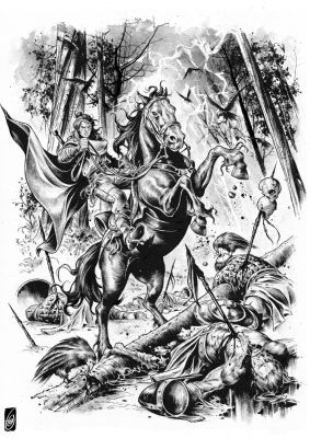 Gianluca Gugliotta | Dragonero Official Bonelli Illustration for Etna Comics | Raremarq (Buy It Now)