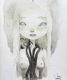 Sandoval, Tony - Dessin original couleur - Strange Girl - (2015) | Catawiki