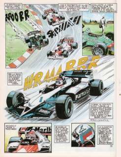 Il Giallo della F 1 - P. Ongaro - original page "GP Canada" - Loose page - First edition (1984) | Catawiki