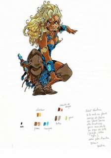 Crisse - Dessin original couleur - Atalante | Catawiki