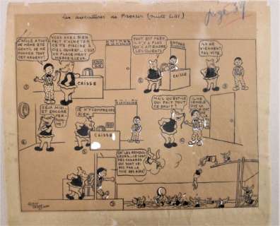 Saint-Ogan, Alain - Planche originale - Prosper - (1935) | Catawiki