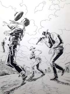 Tex - Fabio Civitelli - Illustr. Origin. "La Resa dei Conti" - Firmata - Loose page - (2002) | Catawiki