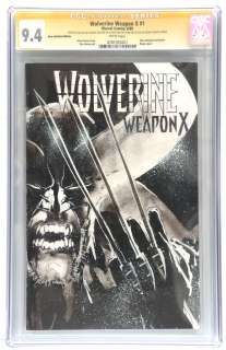 ORIGINAL ART Wolverine Weapon X No. 1 CGC Signature Grade 9.4 signed with wraparound original art… | Ewbank’s