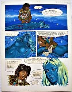 Jeronaton - Planche originale couleur - Champakou - (1979)