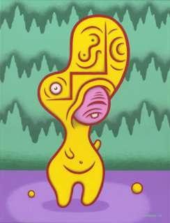 Dennis Worden | painting "Enabled" ($500.00) | Comic Art Collective