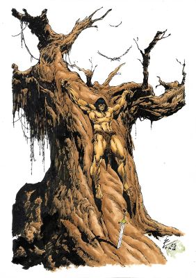 Conan Crucified Tree | Corner4art