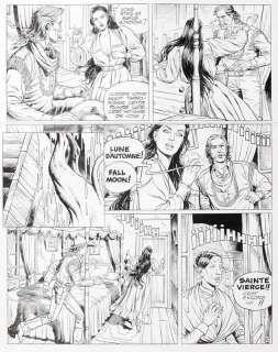 Blanc-Dumont | Jonathan Cartland, planche n°32 Ã  l’encre de Chi… | Banque Dessinée