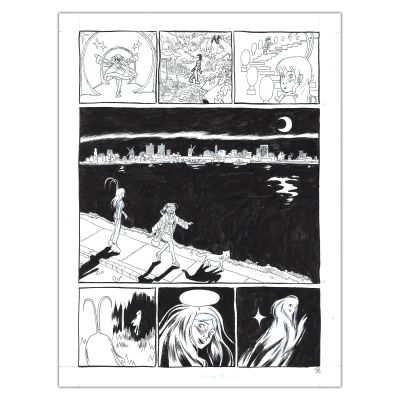 Martin Robic | Une Fête Sans Fin - Page originale 88 | Achetez de l’Art