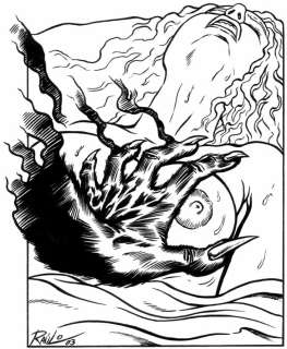 Raúlo Cáceres | REF AQUE30 Aquelarre rol. (15X20 cm). | Raúlo Cáceres