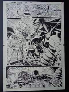 Butler, Steven | Original page (p.4)  - Silver Sable and the Wild Pack #19  - (1993) | Catawiki