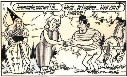 Suske en Wiske - De zingende zwammen / Les Champignons chanteurs - Originele pagina - (p.52) - met luxe groot formaat hc - (1960/2020) | Catawiki