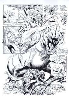 Rahan - tavola originale per "Pif" - Loose page (1980) | Catawiki