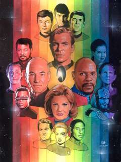 Matt Busch - Star Trek Captains - Signed