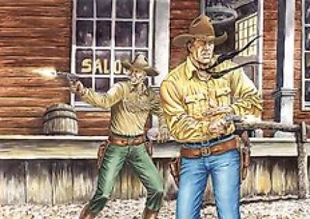 Tex - B. Delvecchio - illustrazione originale inedita - Loose page