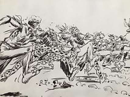 Mourier, Jean-Louis - Dessin original - Trolls de Troy - Trollympiade - (2012) | Catawiki