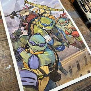 Jared Cullum - TEENAGE MUTANT NINJA TURTLES & SPLINTER