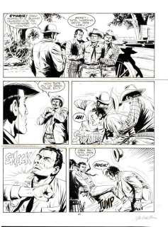 Tex n. 351 - Tavola Originale "la setta dei tre K" - Loose page - First edition - (1990) | Catawiki