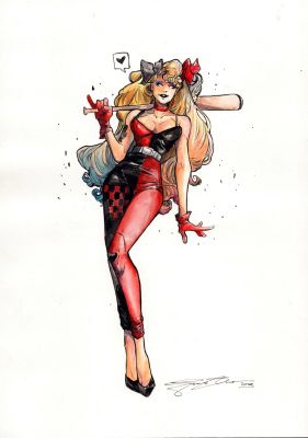 Harley by Giada Belviso | Comix Art Studio