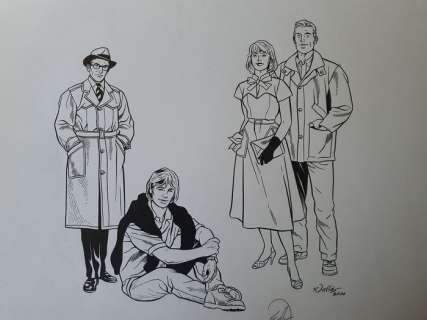 Vallès, Francis - Couverture originale - Les maîtres de l’Orge 05 Ã  08 - Intégrale T2 - (2001) | Catawiki