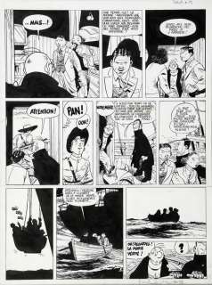 Le Gall | Théodore Poussin, planche n°15 Ã  l’encre de Chi… | Banque Dessinée