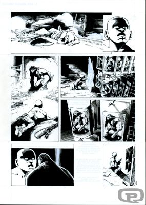 Olivier Vatine | Niourk Volume 3, Page 17 - Original Art by Olivier Vatine | Pulp’s Art