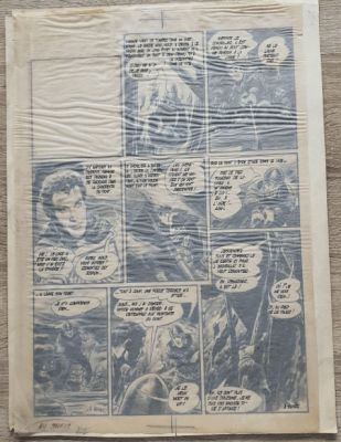 Cid Marco, Otello Scarpelli | Ivanhoe 1960 – Otello Scarpelli (Cid Marco) – Firmada + Calque | Taj Mahal Cómics