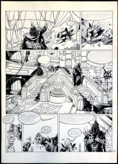 Crisse - Planche originale - L’Epée de Cristal T3 - La Main de la mangrove - (1991) | Catawiki