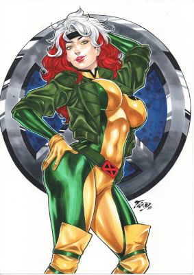 Fred Benes - Rogue X-Men 97 9x12