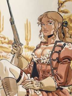 Meynet, Félix - Dessin original couleur - Sauvage | Catawiki