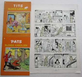 Pats - Originele pagina (p.7) - Blonde Karolien - (1979) | Catawiki