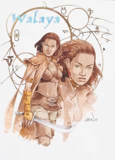 Grun | La Conjuration d’Opale, illustration Ã  l’aquarell… | Banque Dessinée